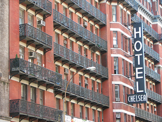 Chelsea Hotel in New York, N.Y.
