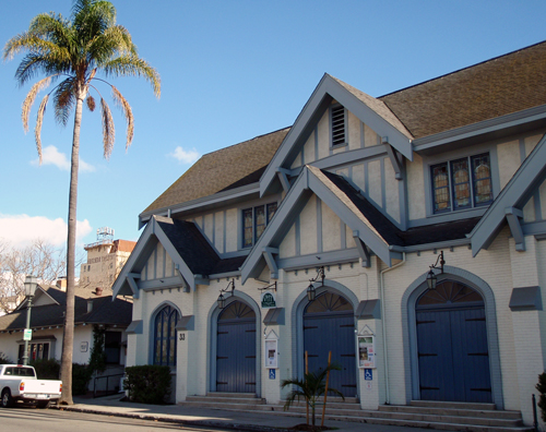 Victoria Hall at Victoria Street in Santa Barbara, Calif.