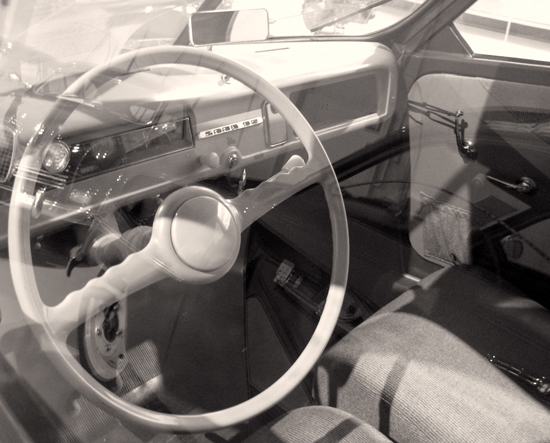 Interieur from a Saab 92