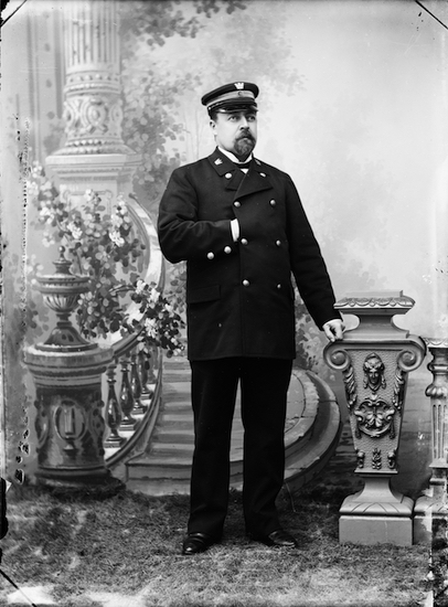 Johan Lambert Lilja, police commissioner in Östhammar, Sweden