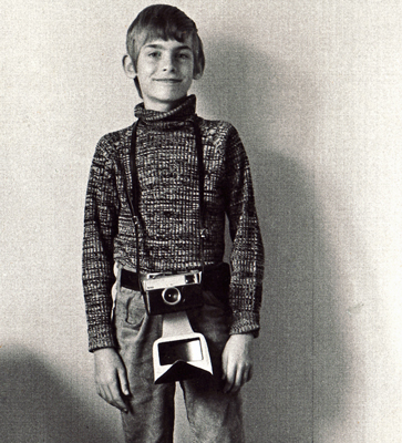 Torgny with his Kodak Instamatic camera