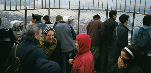The Observatory on Empire State Building in Manhattan, NY