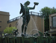 Poseidon statue by Carl Milles in Gothenburg