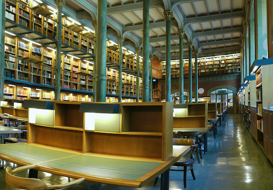 Interieur from the Royal Library