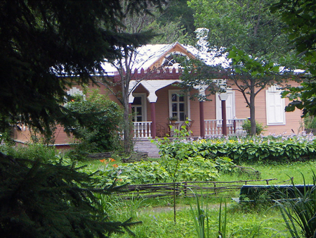 Chekhovs house outside Moscow, Russia