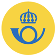 Posten official seal during the 80s