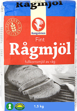 A package of rye flour