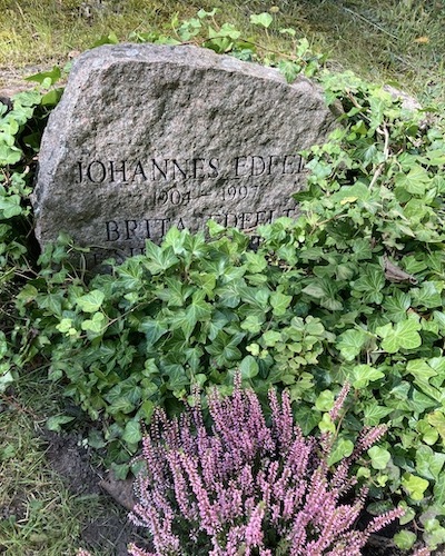 Tombstone at Salem Church, Sweden
