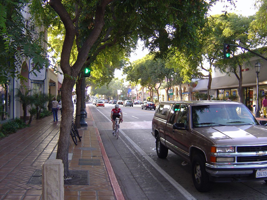State street in Santa Barbara