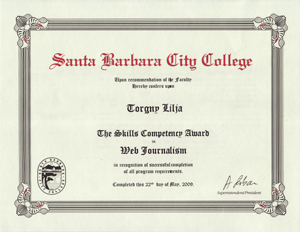 SBCC diploma
