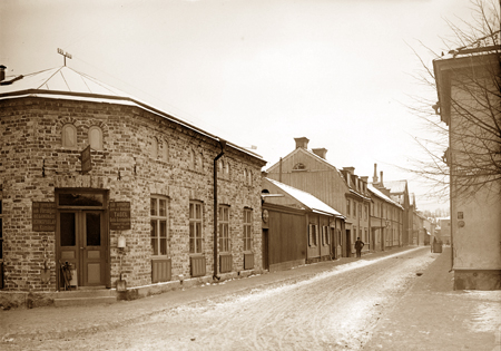 Vretgränd Alley in Uppsala, Sweden 1901–02